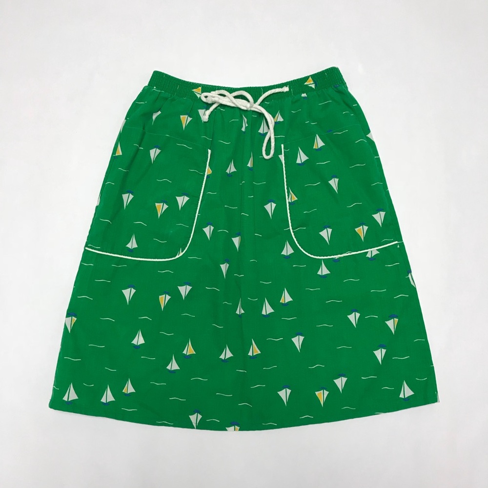 Vintage sailboat skirt Size S